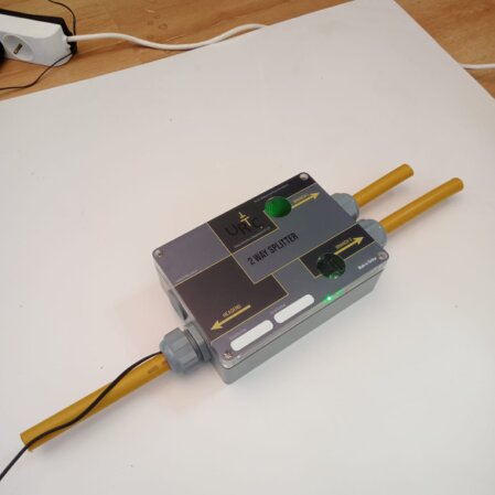 RF güç bölücü mekanik çizim ve montaj şeması