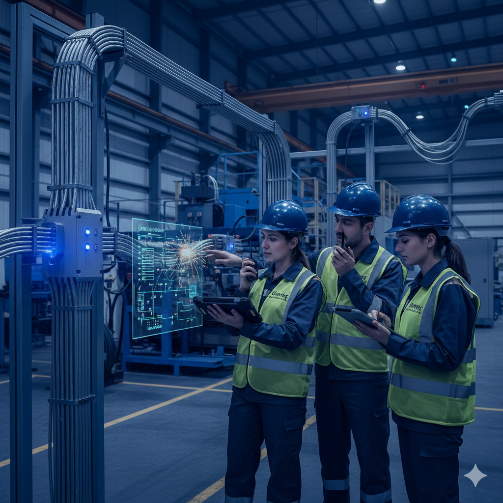 Endüstriyel RF kabinetinde dayanıklı ekipmanlar